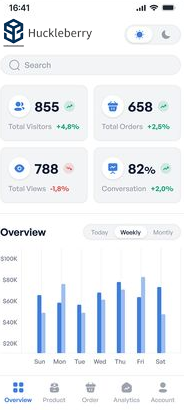 Huckleberry Mobile App